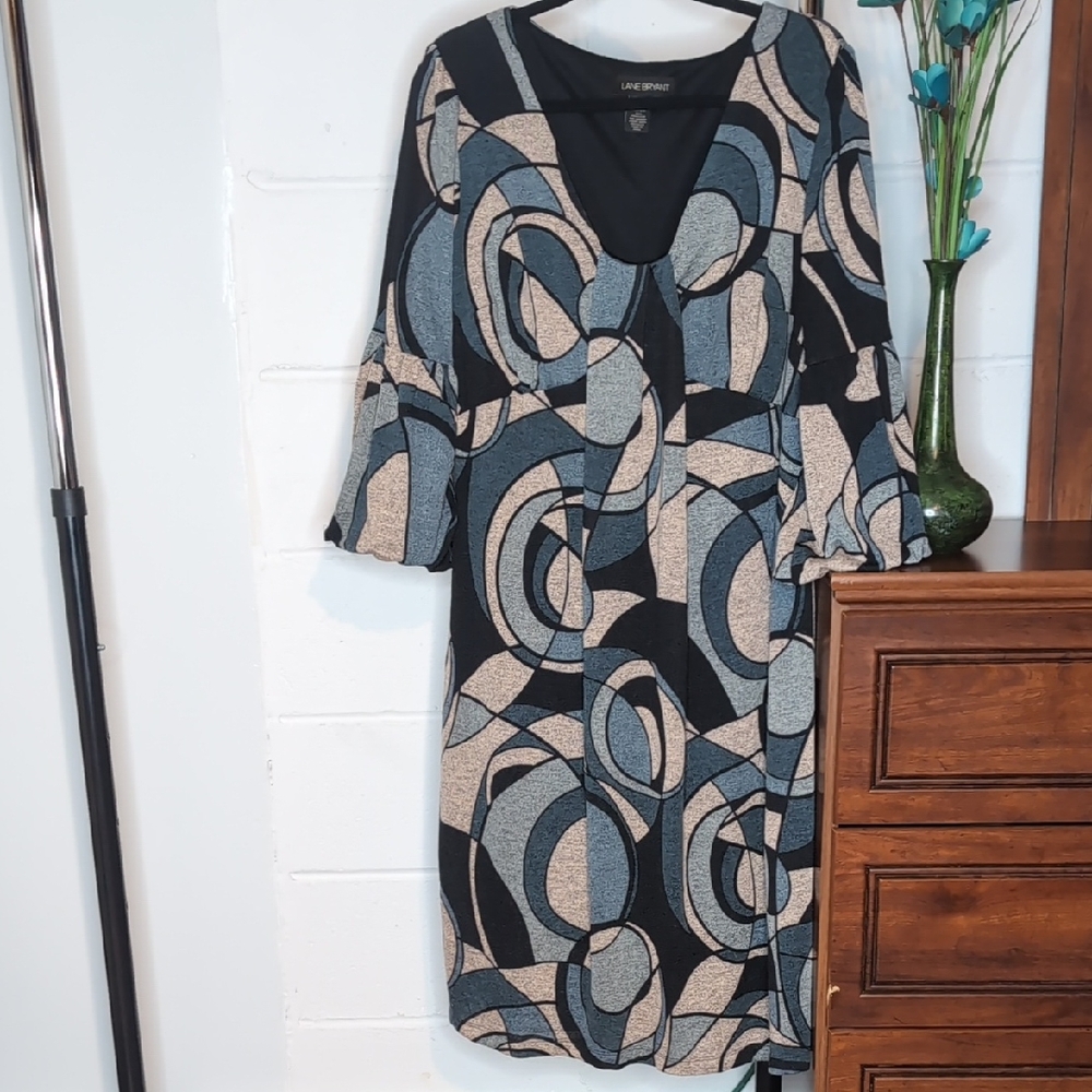 Lane Bryant Abstract Dress
